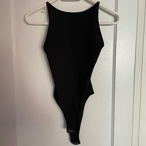 Topshop black bodysuit, size 4